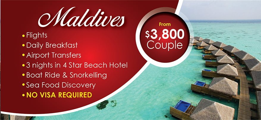 honeymoon in Maldives